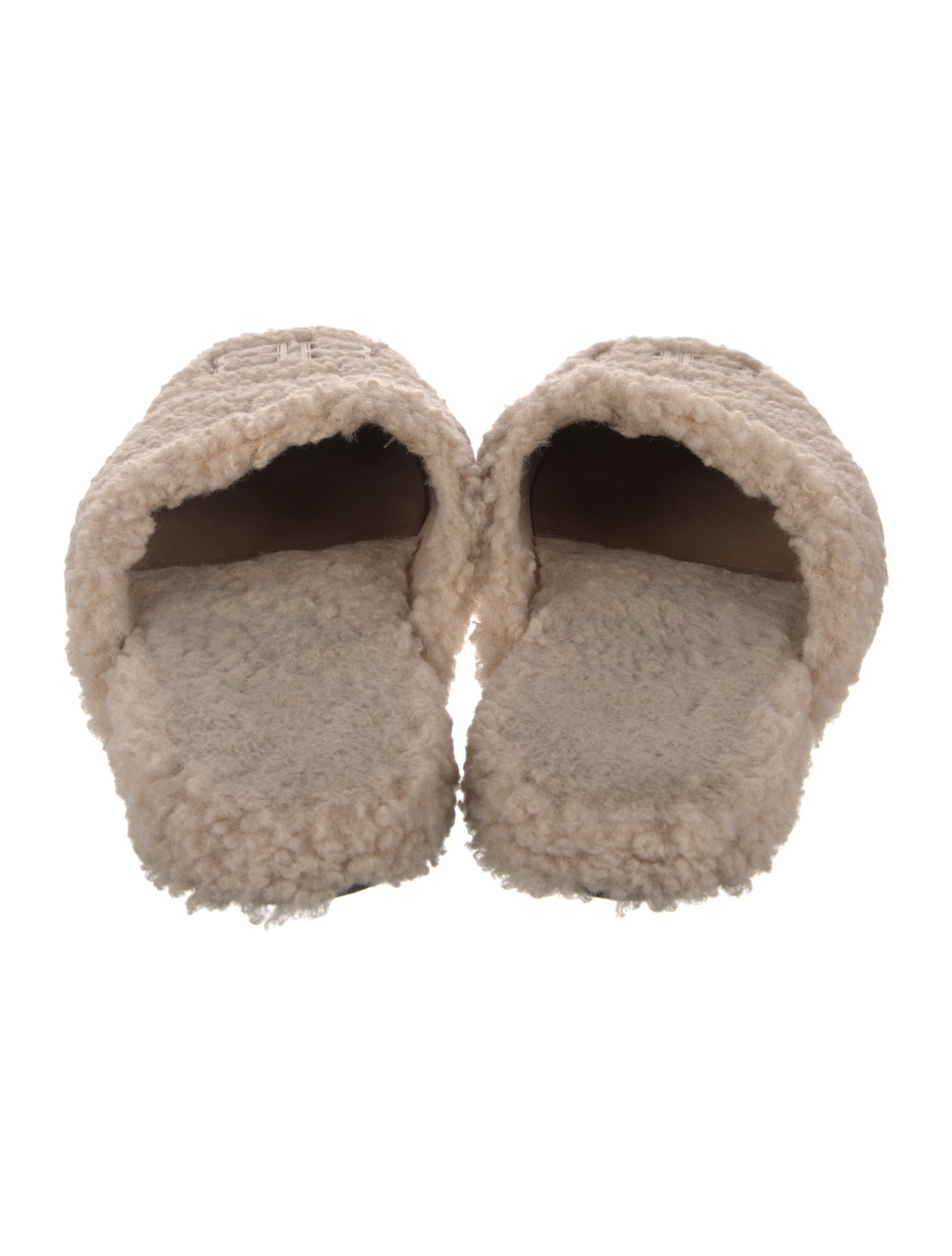 Balenciaga Shearling Mules